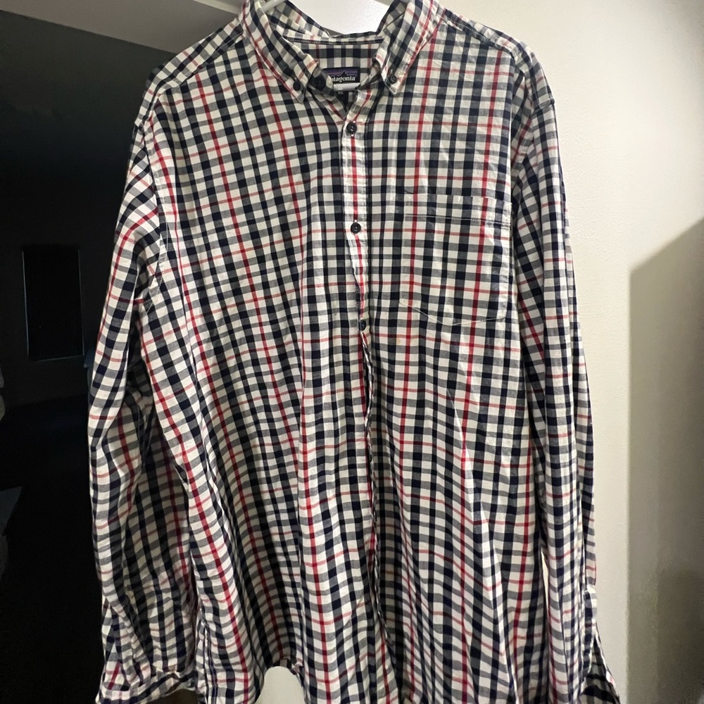 Patagonia Button-Up Shirt Plaid
